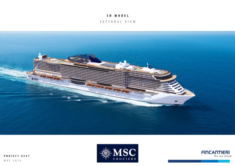 Msc Crociere e Fincantieri
